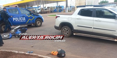 Segundo acidente de trânsito foi registrado nesta segunda-feira em Rolim de Moura Segundo acidente de trânsito foi registrado nesta segunda-feira em Rolim de Moura
