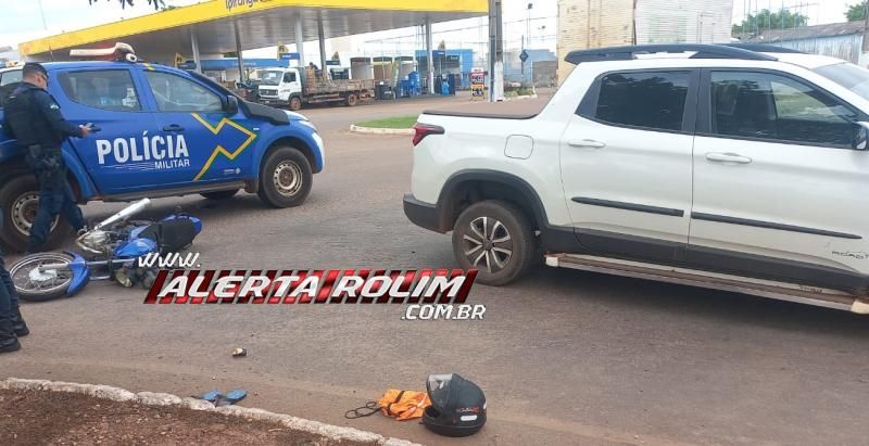 Segundo acidente de trânsito foi registrado nesta segunda-feira em Rolim de Moura Segundo acidente de trânsito foi registrado nesta segunda-feira em Rolim de Moura