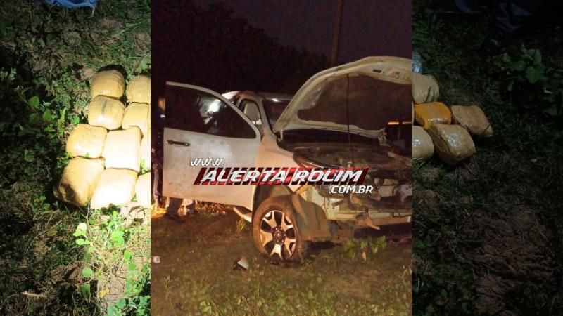 URGENTE - Morador de Rolim de Moura foi preso com mais de 20 kg de drogas após capotar caminhonete em Novo Horizonte do Oeste URGENTE - Morador de Rolim de Moura foi preso com mais de 20 kg de drogas após capotar caminhonete em Novo Horizonte do Oeste