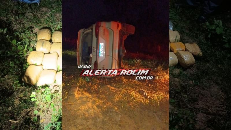 URGENTE - Morador de Rolim de Moura foi preso com mais de 20 kg de drogas após capotar caminhonete em Novo Horizonte do Oeste URGENTE - Morador de Rolim de Moura foi preso com mais de 20 kg de drogas após capotar caminhonete em Novo Horizonte do Oeste