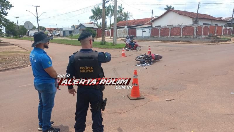 URGENTE - Motociclista sofre traumatismo craniano em grave acidente nesta manhã, em Rolim de Moura URGENTE - Motociclista sofre traumatismo craniano em grave acidente nesta manhã, em Rolim de Moura