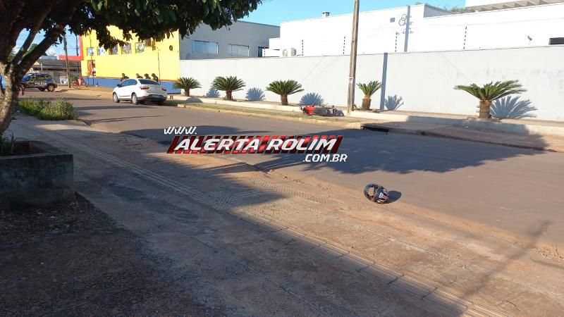 Vídeo revela dinâmica de acidente que deixou jovem em estado grave no bairro Cidade Alta, em Rolim de Moura Vídeo revela dinâmica de acidente que deixou jovem em estado grave no bairro Cidade Alta, em Rolim de Moura