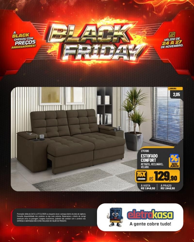 A Black Friday mais esperada do ano chegou nas lojas eletroKasa, em Rolim de Moura A Black Friday mais esperada do ano chegou nas lojas eletroKasa, em Rolim de Moura