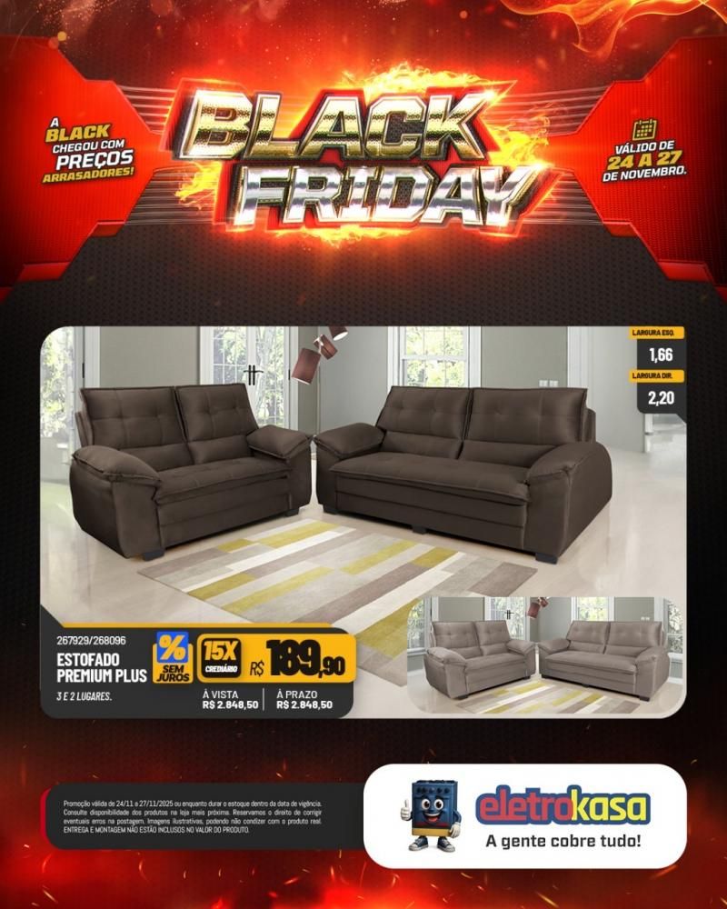 A Black Friday mais esperada do ano chegou nas lojas eletroKasa, em Rolim de Moura A Black Friday mais esperada do ano chegou nas lojas eletroKasa, em Rolim de Moura