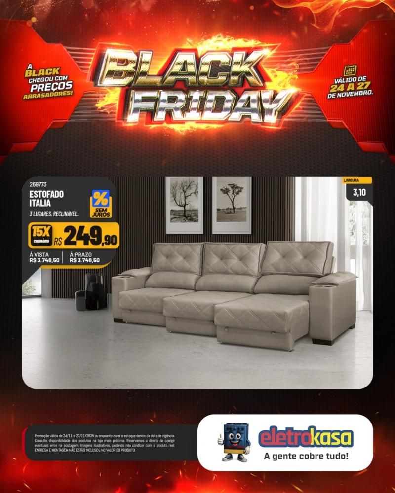 A Black Friday mais esperada do ano chegou nas lojas eletroKasa, em Rolim de Moura A Black Friday mais esperada do ano chegou nas lojas eletroKasa, em Rolim de Moura