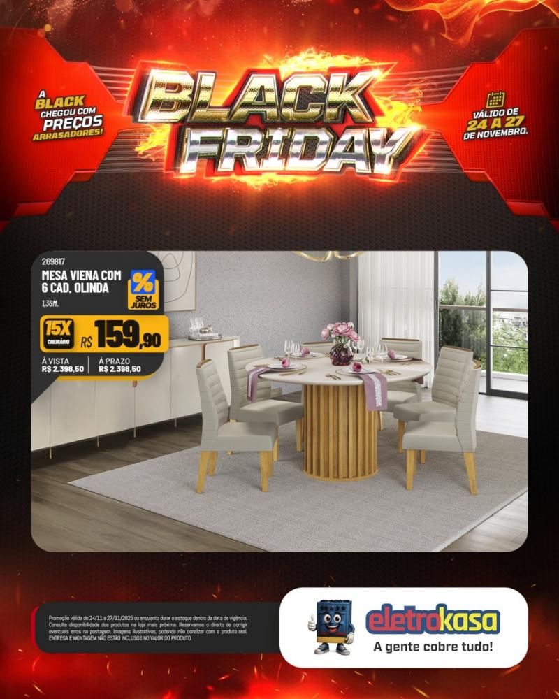 A Black Friday mais esperada do ano chegou nas lojas eletroKasa, em Rolim de Moura A Black Friday mais esperada do ano chegou nas lojas eletroKasa, em Rolim de Moura