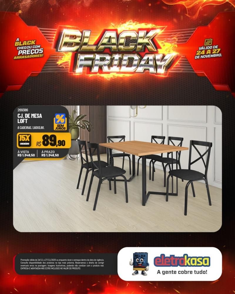 A Black Friday mais esperada do ano chegou nas lojas eletroKasa, em Rolim de Moura A Black Friday mais esperada do ano chegou nas lojas eletroKasa, em Rolim de Moura
