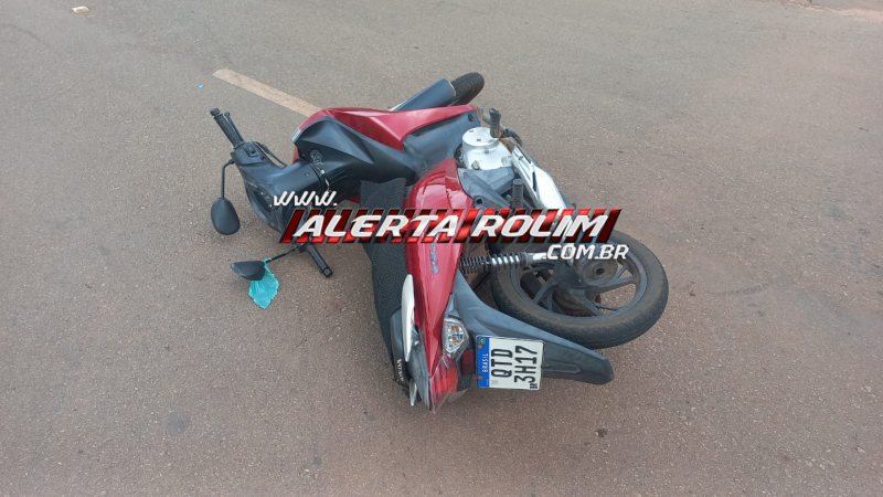 Acidente entre duas motos é registrado em Rolim de Moura Acidente entre duas motos é registrado em Rolim de Moura
