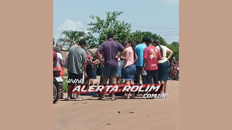 Acidente envolvendo carro e bicicleta elétrica deixa homem em estado grave, em Rolim de Moura Acidente envolvendo carro e bicicleta elétrica deixa homem em estado grave, em Rolim de Moura