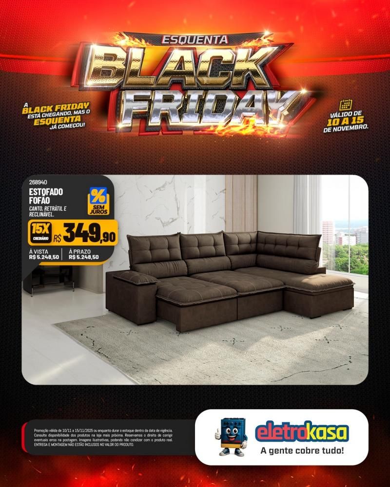 Aproveite as grandes ofertas no esquenta Black Friday nas lojas eletroKasa, em Rolim de Moura Aproveite as grandes ofertas no esquenta Black Friday nas lojas eletroKasa, em Rolim de Moura