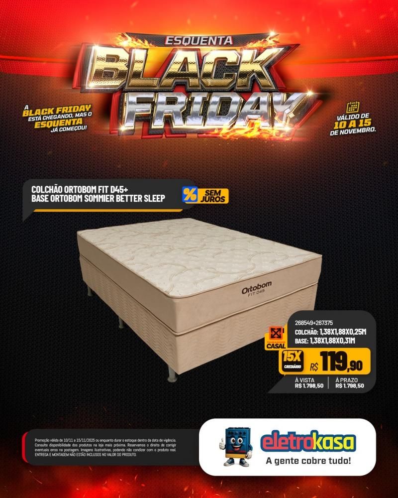 Aproveite as grandes ofertas no esquenta Black Friday nas lojas eletroKasa, em Rolim de Moura Aproveite as grandes ofertas no esquenta Black Friday nas lojas eletroKasa, em Rolim de Moura