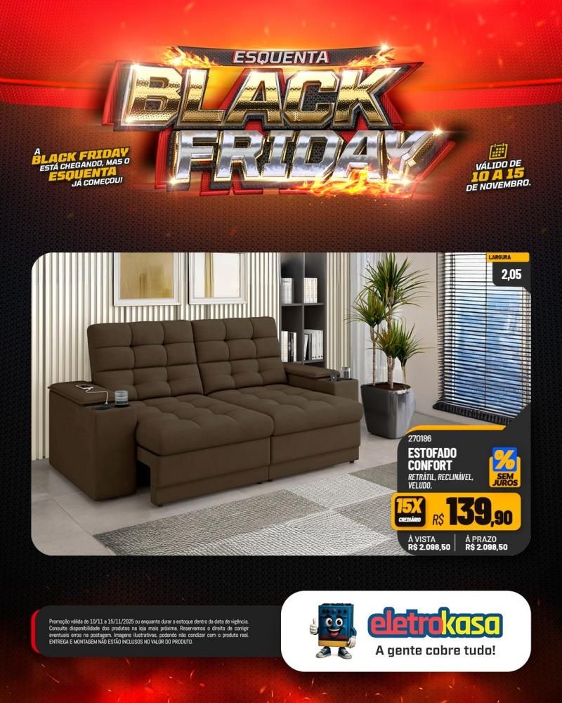 Aproveite as grandes ofertas no esquenta Black Friday nas lojas eletroKasa, em Rolim de Moura Aproveite as grandes ofertas no esquenta Black Friday nas lojas eletroKasa, em Rolim de Moura