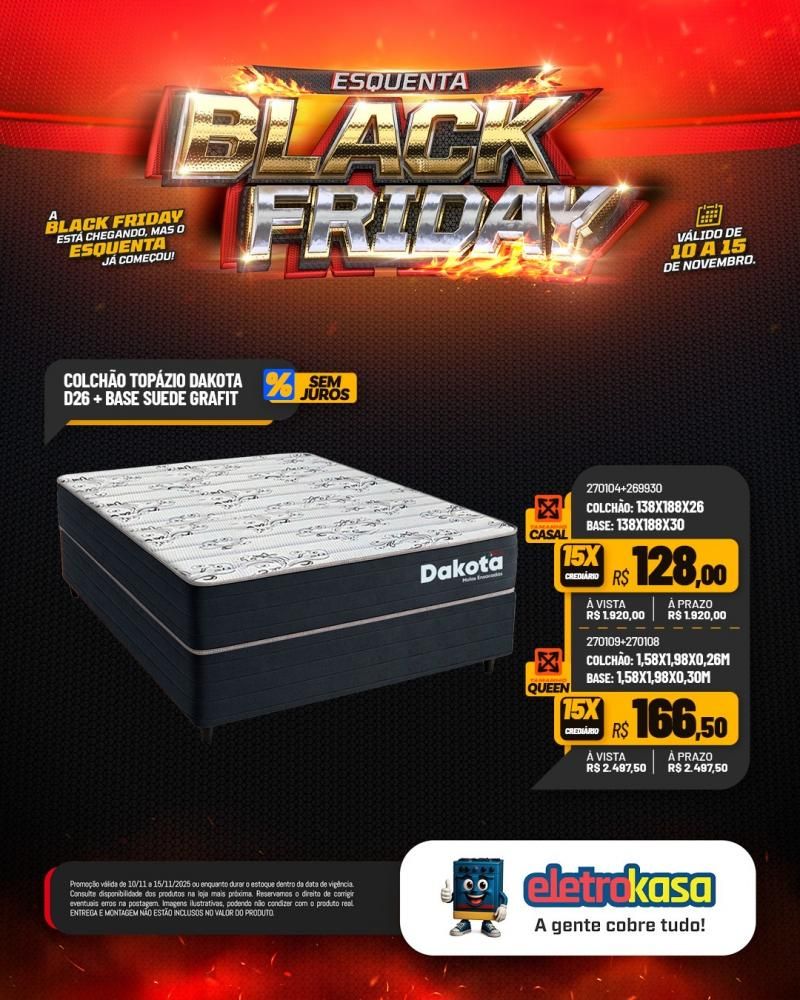 Aproveite as grandes ofertas no esquenta Black Friday nas lojas eletroKasa, em Rolim de Moura Aproveite as grandes ofertas no esquenta Black Friday nas lojas eletroKasa, em Rolim de Moura