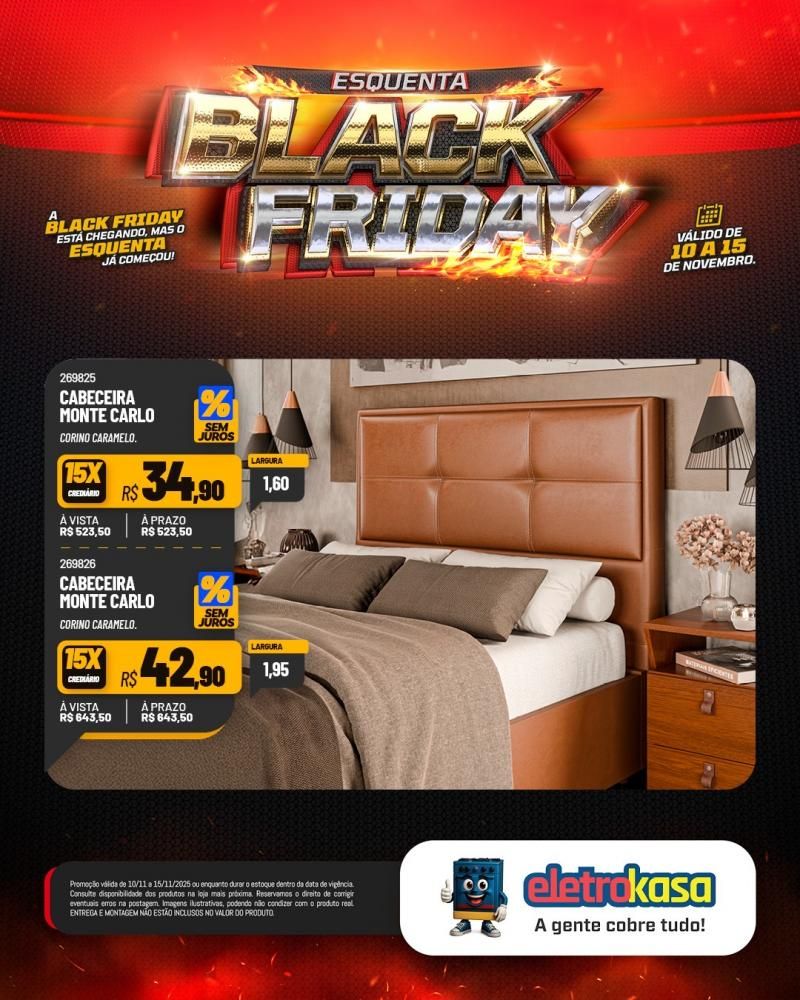 Aproveite as grandes ofertas no esquenta Black Friday nas lojas eletroKasa, em Rolim de Moura Aproveite as grandes ofertas no esquenta Black Friday nas lojas eletroKasa, em Rolim de Moura