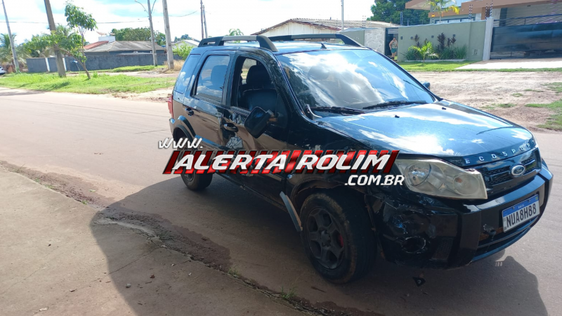 Motociclista é socorrido em estado grave após colisão com carro em Rolim de Moura Motociclista é socorrido em estado grave após colisão com carro em Rolim de Moura