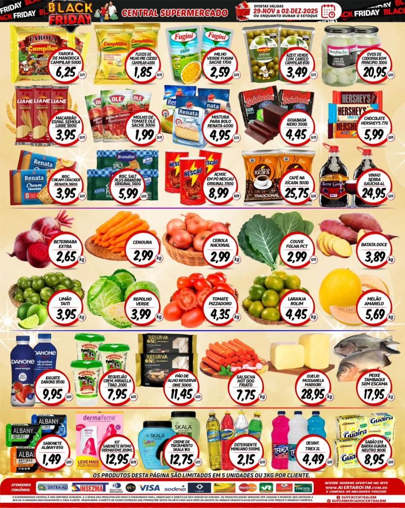 Ofertas do supermercado Central de Rolim de Moura Ofertas do supermercado Central de Rolim de Moura