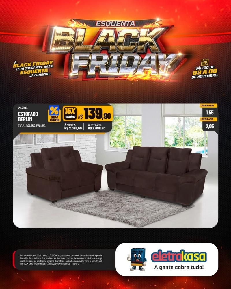 Super ofertas no esquenta Black Friday nas lojas eletroKasa, em Rolim de Moura Super ofertas no esquenta Black Friday nas lojas eletroKasa, em Rolim de Moura
