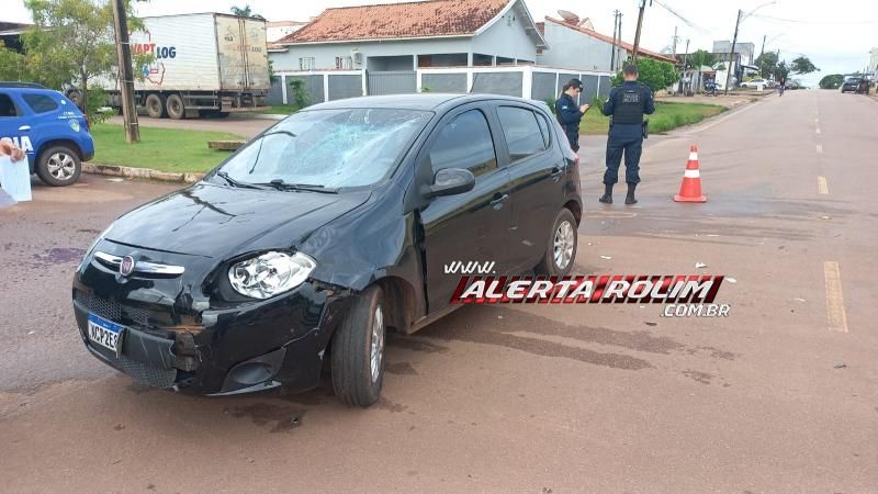 Acidente de trânsito envolvendo carro e bicicleta elétrica deixa mulher ferida em Rolim de Moura Acidente de trânsito envolvendo carro e bicicleta elétrica deixa mulher ferida em Rolim de Moura