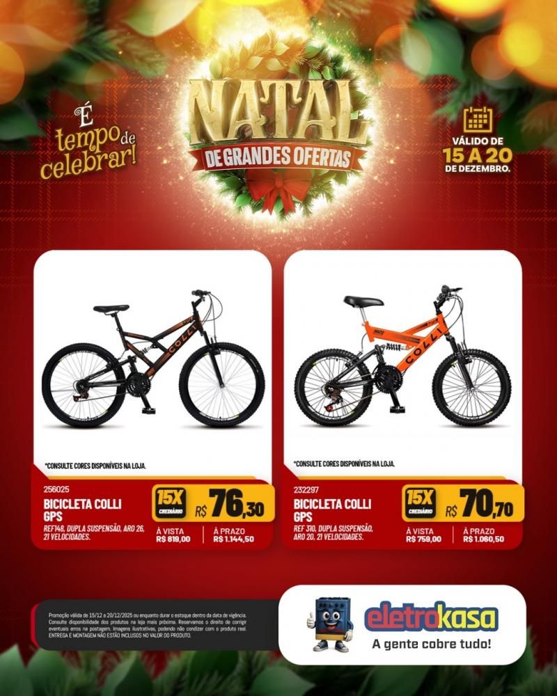 Aproveite as ofertas de Natal para mobiliar ou renovar sua casa com as lojas eletroKasa, em Rolim de Moura Aproveite as ofertas de Natal para mobiliar ou renovar sua casa com as lojas eletroKasa, em Rolim de Moura