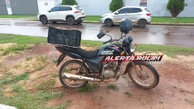 Motociclista fica ferido após colisão com carro em Rolim de Moura Motociclista fica ferido após colisão com carro em Rolim de Moura