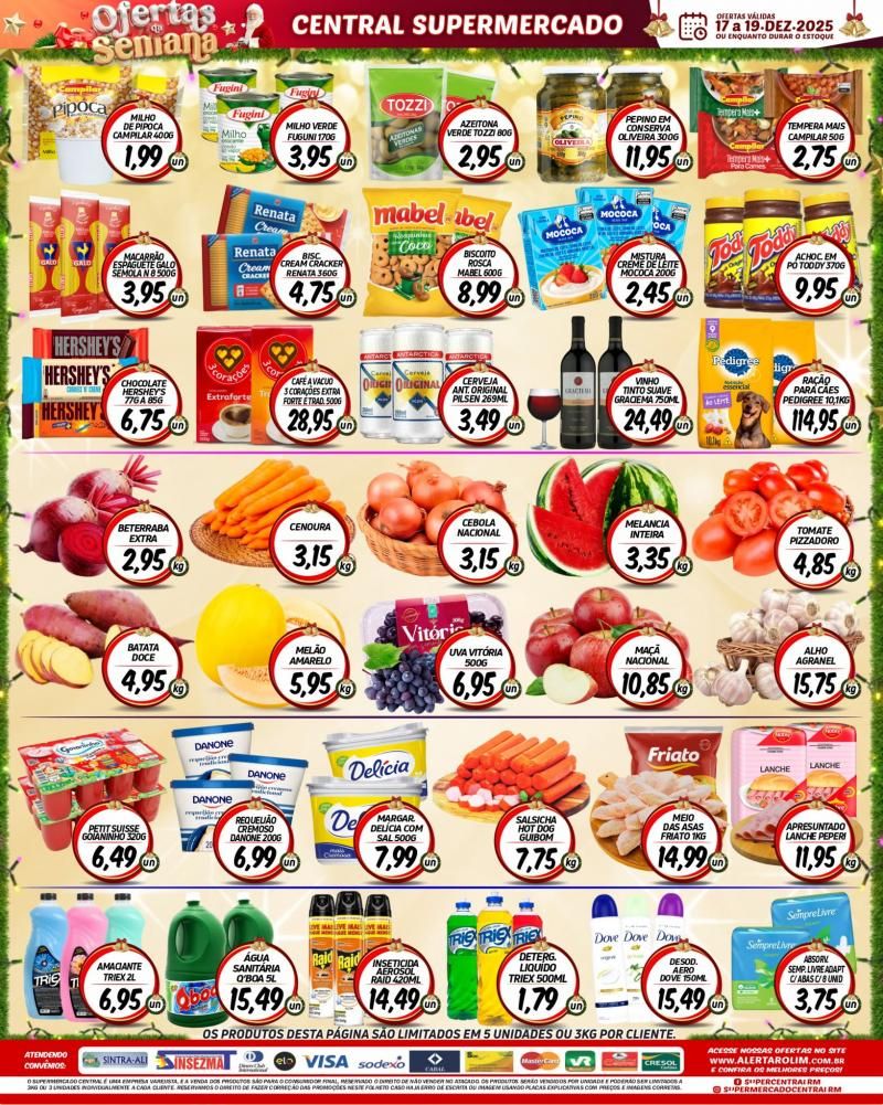 Ofertas Supermercado Central de Rolim de Moura Ofertas Supermercado Central de Rolim de Moura