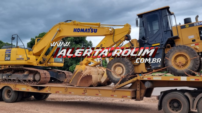 Operação integrada recupera máquinas pesadas avaliadas em mais de R$ 2 milhões em Rondônia Operação integrada recupera máquinas pesadas avaliadas em mais de R$ 2 milhões em Rondônia