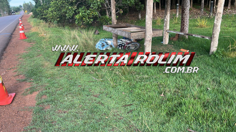 URGENTE - Motociclista perdeu a vida em grave acidente, na RO 010, zona rural de Rolim de Moura URGENTE - Motociclista perdeu a vida em grave acidente, na RO 010, zona rural de Rolim de Moura