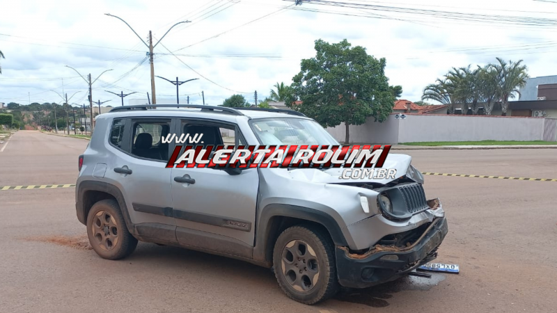 Colisão entre Jeep e caminhonete é registrada em Rolim de Moura Colisão entre Jeep e caminhonete é registrada em Rolim de Moura