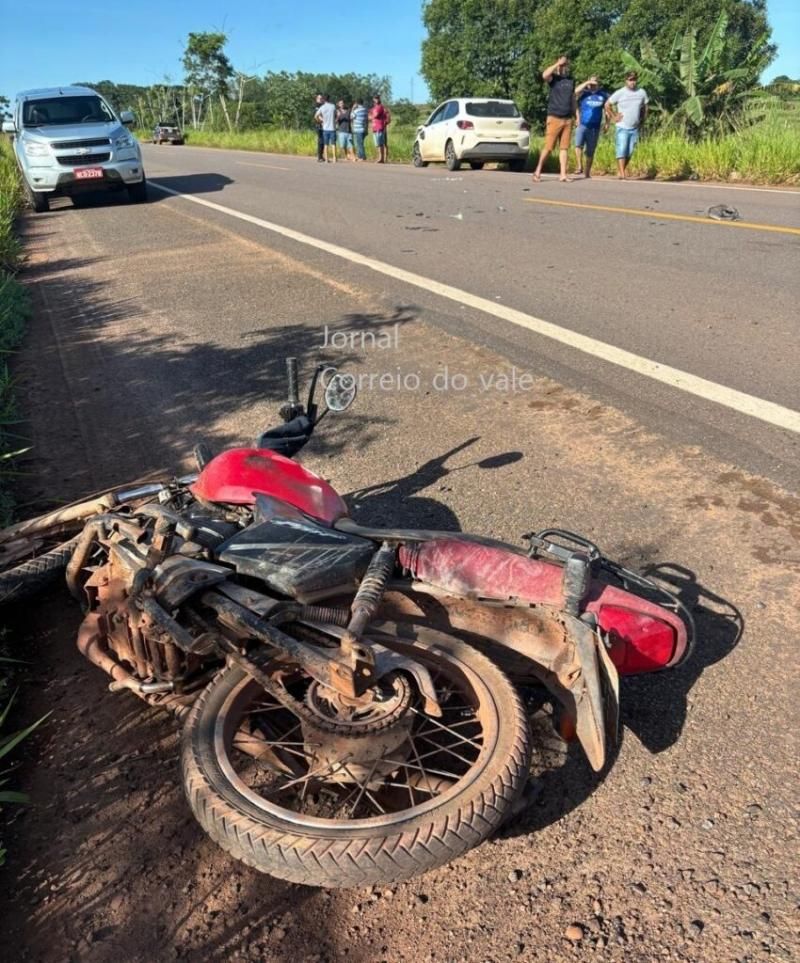Idoso morre em acidente neste domingo na BR 429 ao sair de casa para visitar esposa hospitalizada em Alvorada do Oeste Idoso morre em acidente neste domingo na BR 429 ao sair de casa para visitar esposa hospitalizada em Alvorada do Oeste