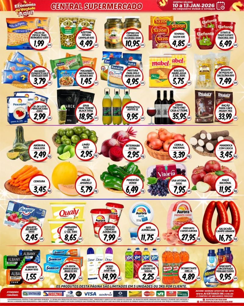 Ofertas Supermercado Central de Rolim de Moura Ofertas Supermercado Central de Rolim de Moura