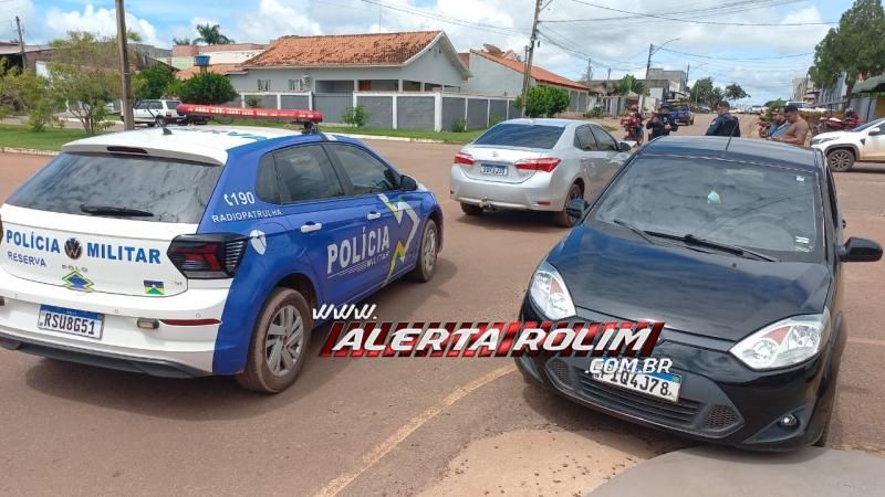 Vídeo - Cruzamento registra colisão entre Fiesta e Corolla nesta manhã, em Rolim de Moura Vídeo - Cruzamento registra colisão entre Fiesta e Corolla nesta manhã, em Rolim de Moura