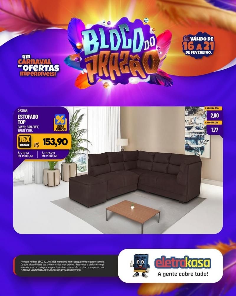 Carnaval das ofertas imperdíveis continua nas lojas eletroKasa Carnaval das ofertas imperdíveis continua nas lojas eletroKasa