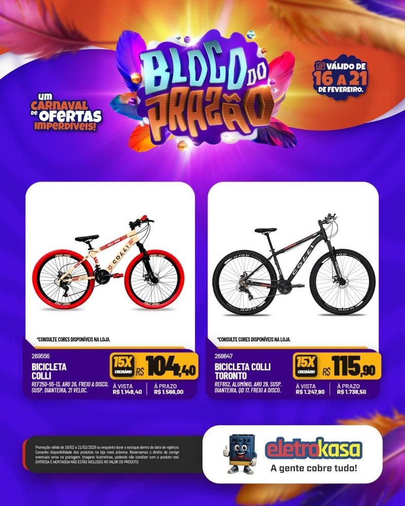 Carnaval das ofertas imperdíveis continua nas lojas eletroKasa Carnaval das ofertas imperdíveis continua nas lojas eletroKasa
