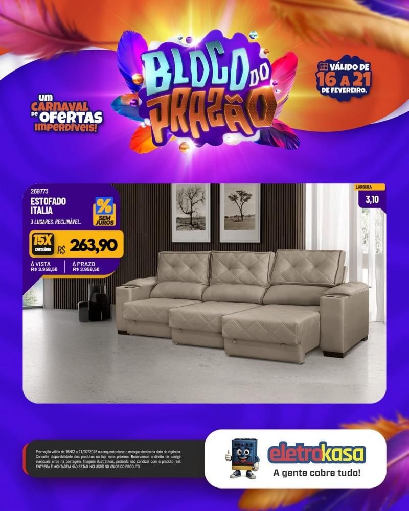Carnaval das ofertas imperdíveis continua nas lojas eletroKasa Carnaval das ofertas imperdíveis continua nas lojas eletroKasa