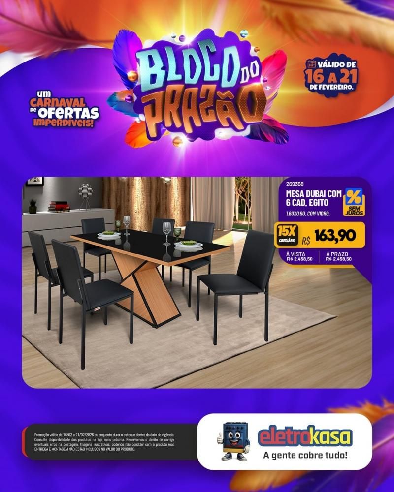 Carnaval das ofertas imperdíveis continua nas lojas eletroKasa Carnaval das ofertas imperdíveis continua nas lojas eletroKasa
