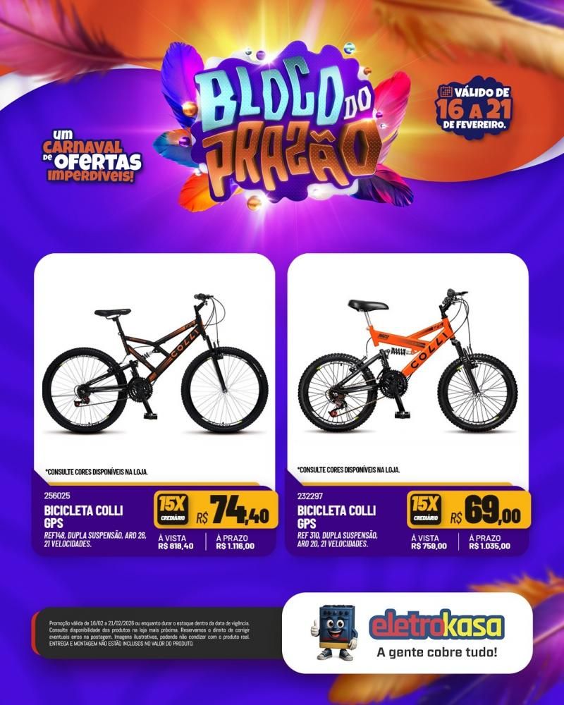 Carnaval das ofertas imperdíveis continua nas lojas eletroKasa Carnaval das ofertas imperdíveis continua nas lojas eletroKasa