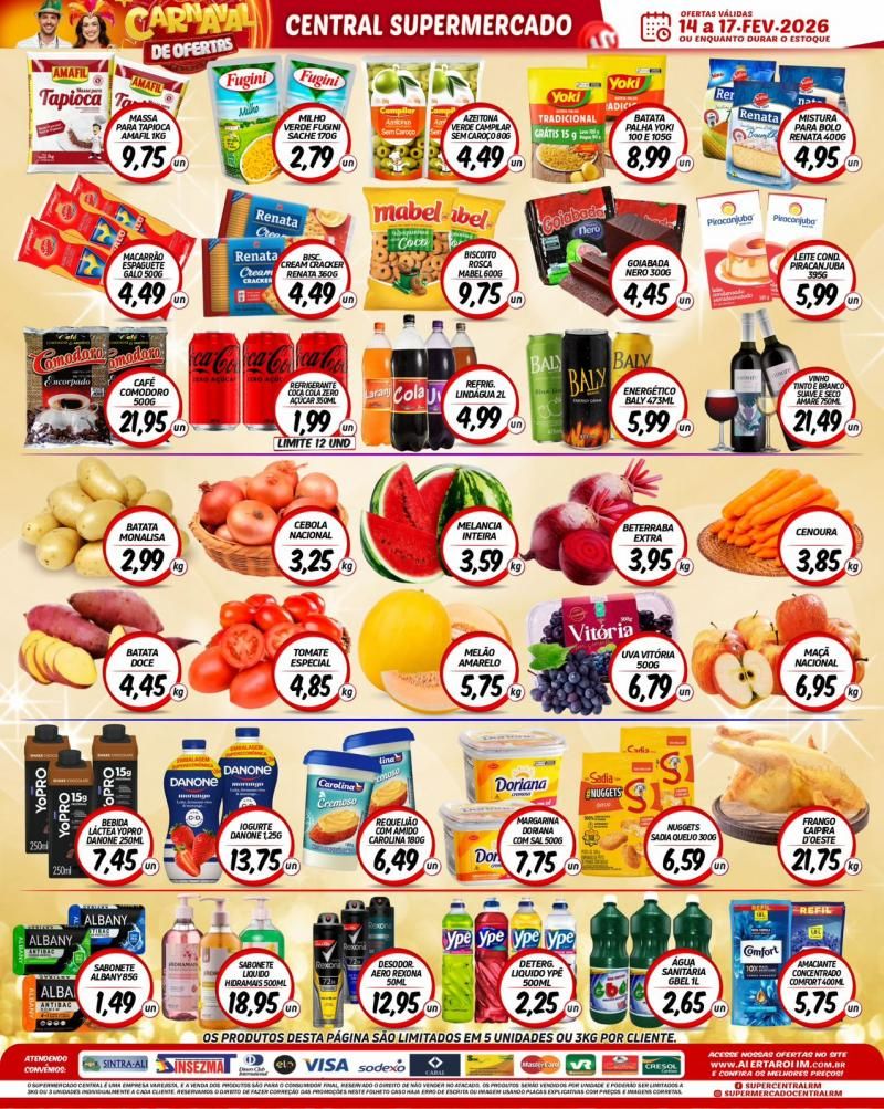 Ofertas Supermercado Central de Rolim de Moura Ofertas Supermercado Central de Rolim de Moura