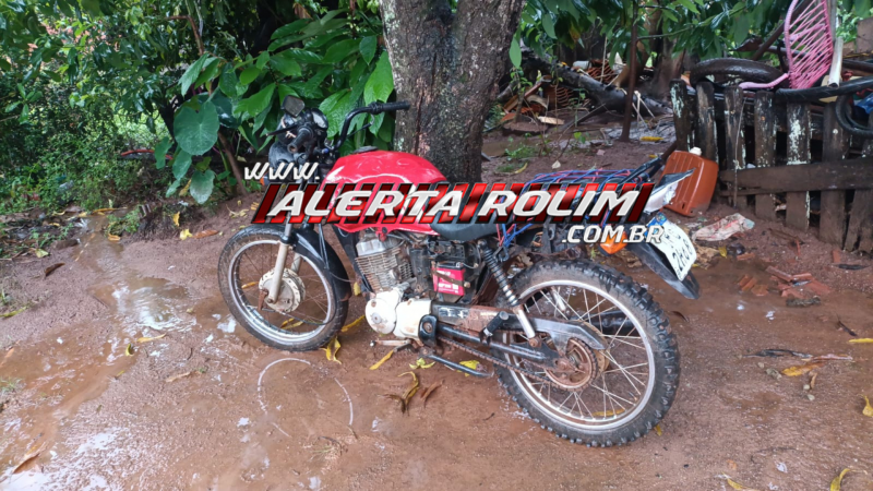 Polícia Militar recupera moto roubada e prende suspeito após grave acidente que deixou dois militares feridos, em Rolim de Moura Polícia Militar recupera moto roubada e prende suspeito após grave acidente que deixou dois militares feridos, em Rolim de Moura