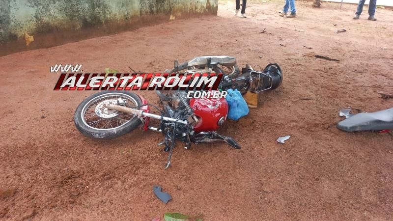Vídeo - Grave acidente no bairro Olímpico deixa motociclista com fratura exposta em uma das pernas, em Rolim de Moura Vídeo - Grave acidente no bairro Olímpico deixa motociclista com fratura exposta em uma das pernas, em Rolim de Moura