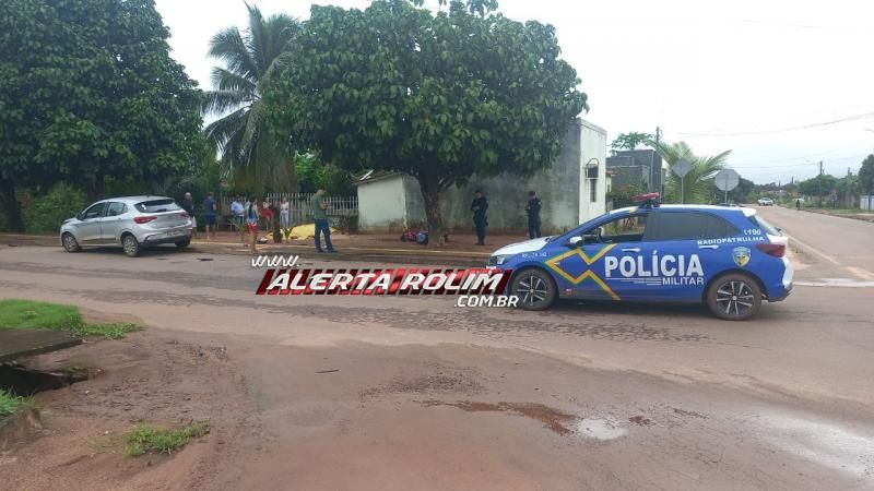Vídeo - Grave acidente no bairro Olímpico deixa motociclista com fratura exposta em uma das pernas, em Rolim de Moura Vídeo - Grave acidente no bairro Olímpico deixa motociclista com fratura exposta em uma das pernas, em Rolim de Moura