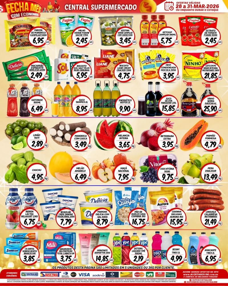 Ofertas Supermercado Central de Rolim de Moura Ofertas Supermercado Central de Rolim de Moura