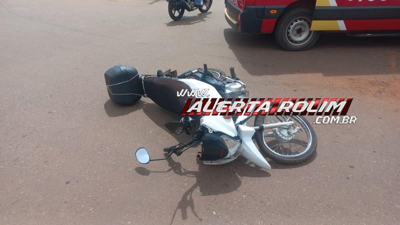 Acidente de trânsito deixou duas mulheres feridas no começo da tarde de hoje, em Rolim de Moura - Veja o vídeo da colisão Acidente de trânsito deixou duas mulheres feridas no começo da tarde de hoje, em Rolim de Moura - Veja o vídeo da colisão