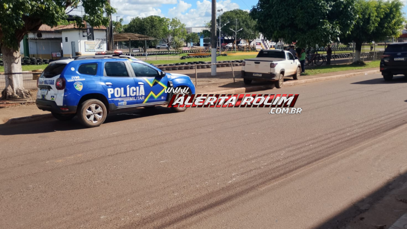 Acidente entre carro e bicicleta é registrado em Rolim de Moura Acidente entre carro e bicicleta é registrado em Rolim de Moura