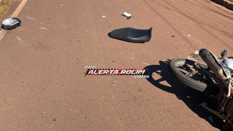 Após colisão na Avenida 25 de Agosto, motorista de carro se evade e deixa motociclista ferido, em Rolim de Moura; veja o vídeo Após colisão na Avenida 25 de Agosto, motorista de carro se evade e deixa motociclista ferido, em Rolim de Moura; veja o vídeo