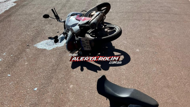 Após colisão na Avenida 25 de Agosto, motorista de carro se evade e deixa motociclista ferido, em Rolim de Moura; veja o vídeo Após colisão na Avenida 25 de Agosto, motorista de carro se evade e deixa motociclista ferido, em Rolim de Moura; veja o vídeo