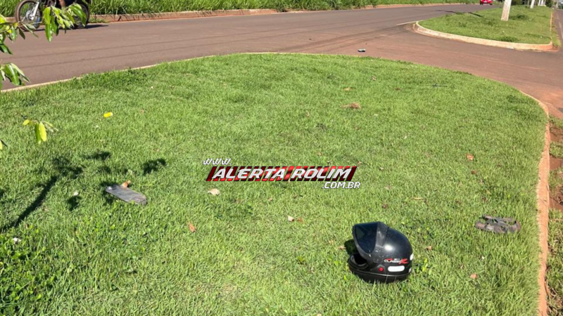 Após colisão na Avenida 25 de Agosto, motorista de carro se evade e deixa motociclista ferido, em Rolim de Moura; veja o vídeo Após colisão na Avenida 25 de Agosto, motorista de carro se evade e deixa motociclista ferido, em Rolim de Moura; veja o vídeo