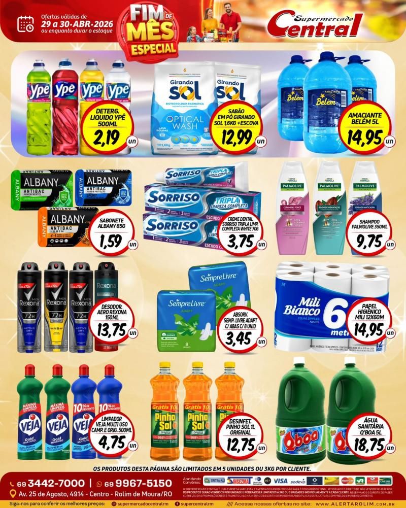 đ„ FIM DE MĂS ESPECIAL NO SUPERMERCADO CENTRAL! đ„ đ„ FIM DE MĂS ESPECIAL NO SUPERMERCADO CENTRAL! đ„