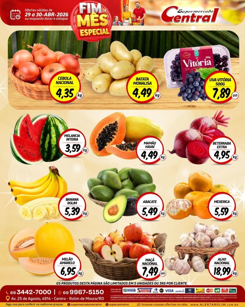 đ„ FIM DE MĂS ESPECIAL NO SUPERMERCADO CENTRAL! đ„ đ„ FIM DE MĂS ESPECIAL NO SUPERMERCADO CENTRAL! đ„