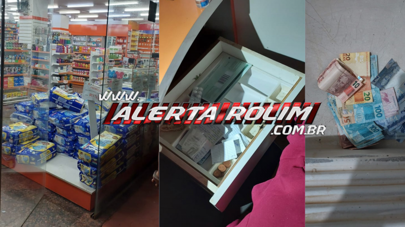 Homem é preso em flagrante pela PM enquanto praticava furto em farmácia no centro de Rolim de Moura Homem é preso em flagrante pela PM enquanto praticava furto em farmácia no centro de Rolim de Moura