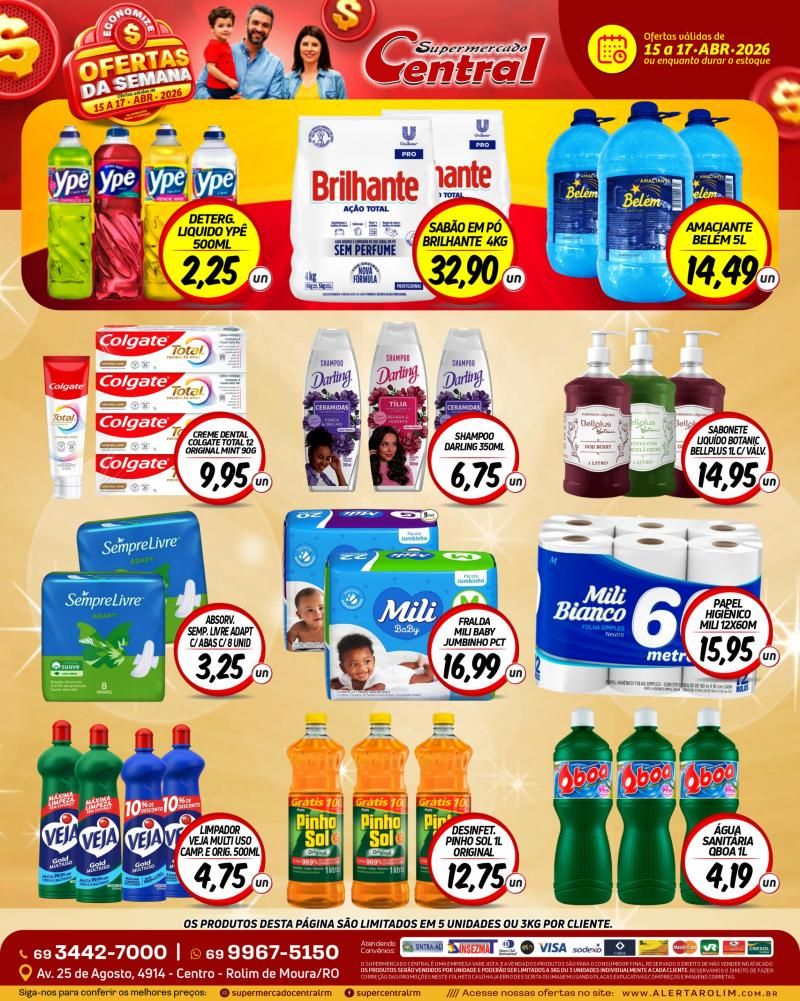 đ„ OFERTAS DA SEMANA IMPERDĂVEIS! đ„ do Supermercado Central de Rolim de Moura đ„ OFERTAS DA SEMANA IMPERDĂVEIS! đ„ do Supermercado Central de Rolim de Moura